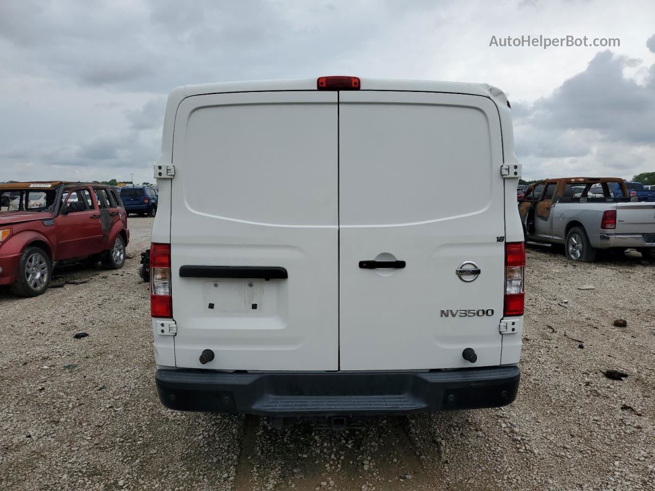 2019 Nissan Nv 2500 S White vin: 1N6AF0KY6KN802304