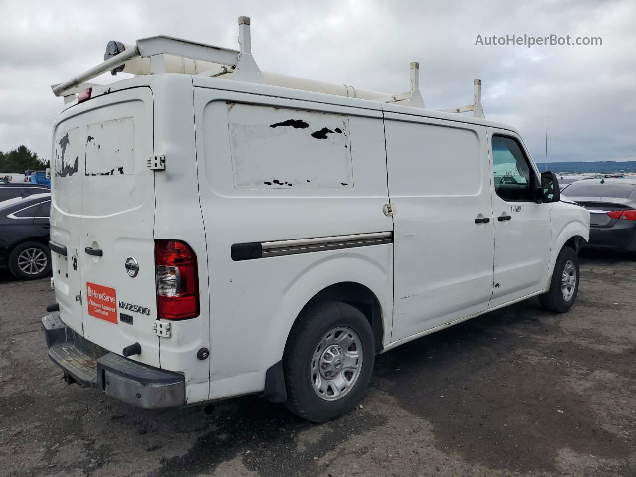 2013 Nissan Nv 2500 White vin: 1N6AF0KY7DN109311