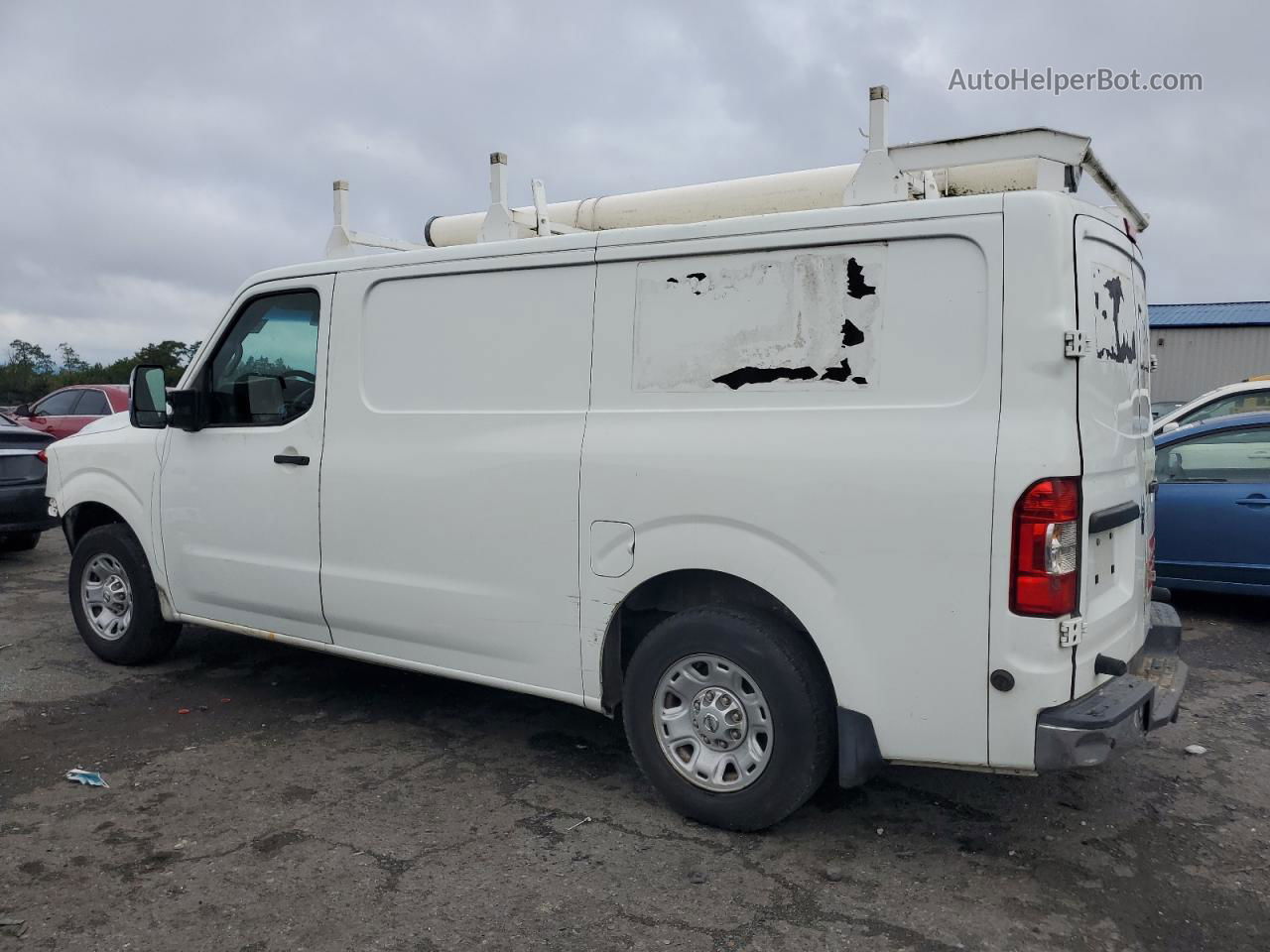 2013 Nissan Nv 2500 White vin: 1N6AF0KY7DN109311