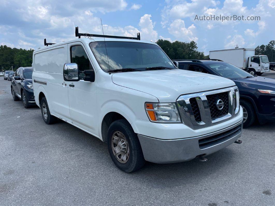 2013 Nissan Nv Sv White vin: 1N6AF0KY9DN107737