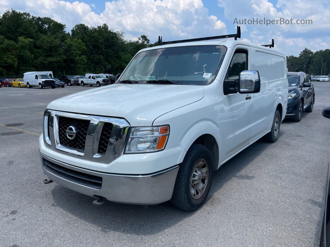 2013 Nissan Nv Sv White vin: 1N6AF0KY9DN107737