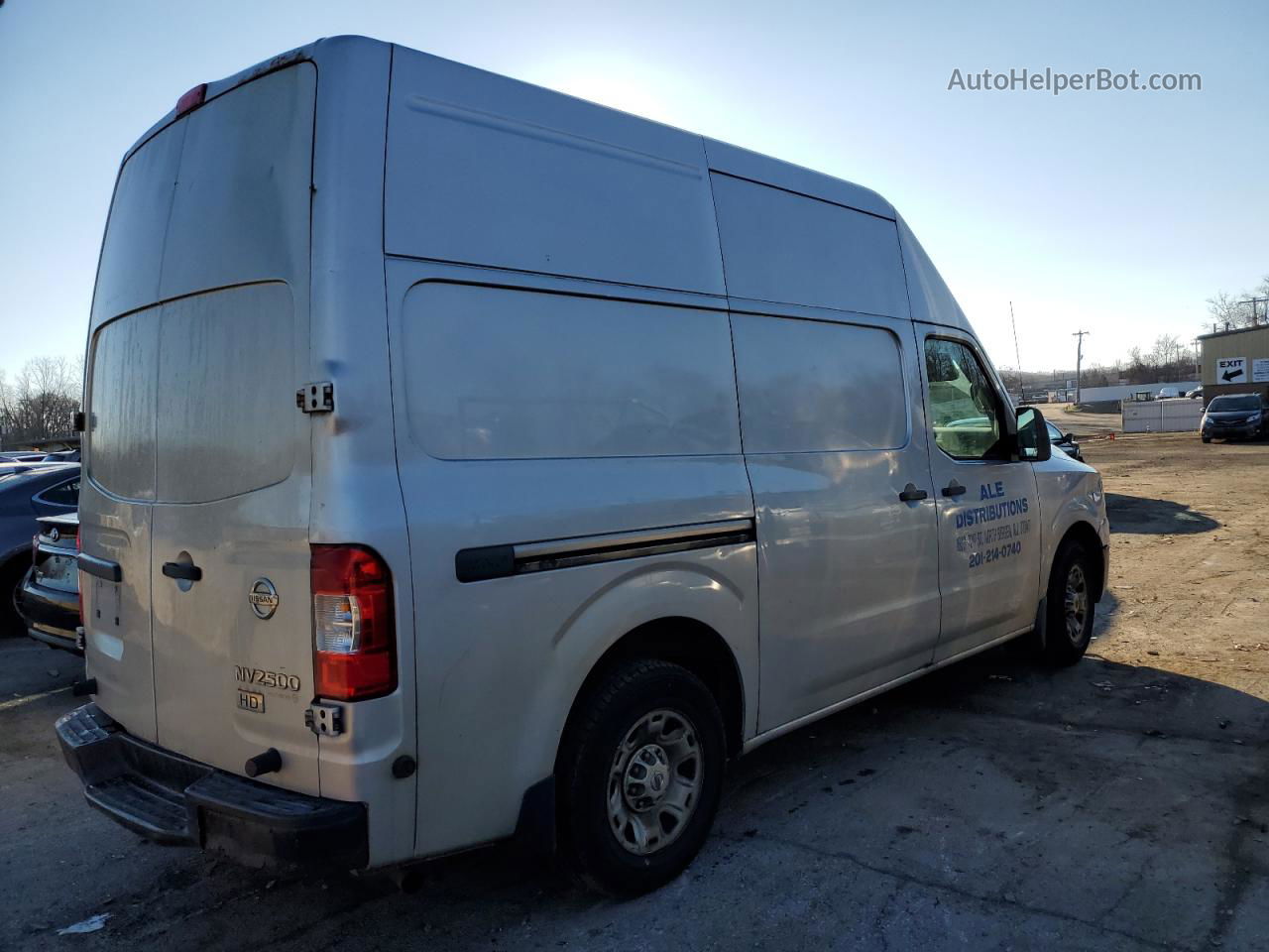 2013 Nissan Nv 2500 Silver vin: 1N6AF0LX4DN102337