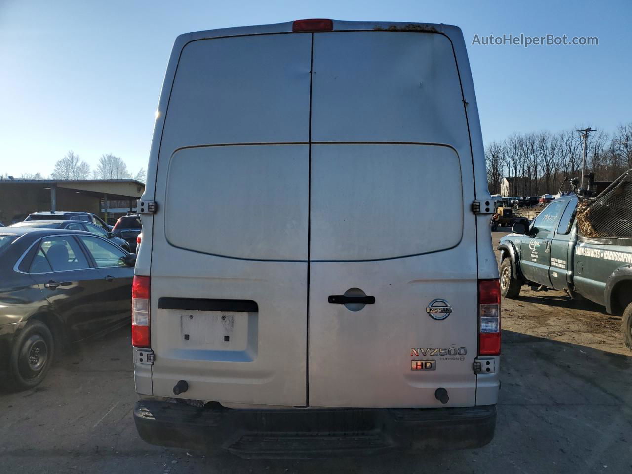 2013 Nissan Nv 2500 Silver vin: 1N6AF0LX4DN102337