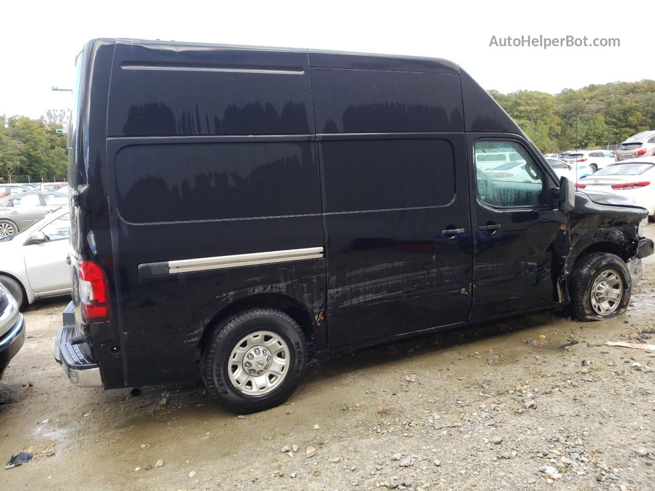 2013 Nissan Nv 2500 Black vin: 1N6AF0LY2DN105441