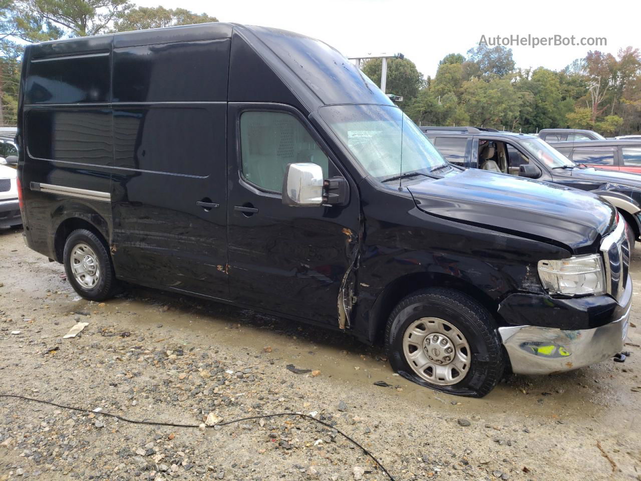 2013 Nissan Nv 2500 Black vin: 1N6AF0LY2DN105441