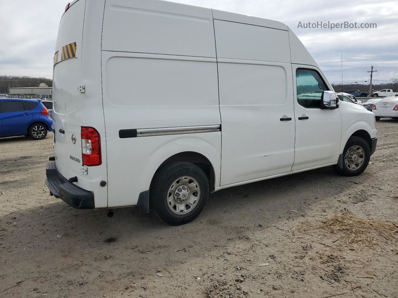 2019 Nissan Nv 2500 S White vin: 1N6AF0LY2KN808812