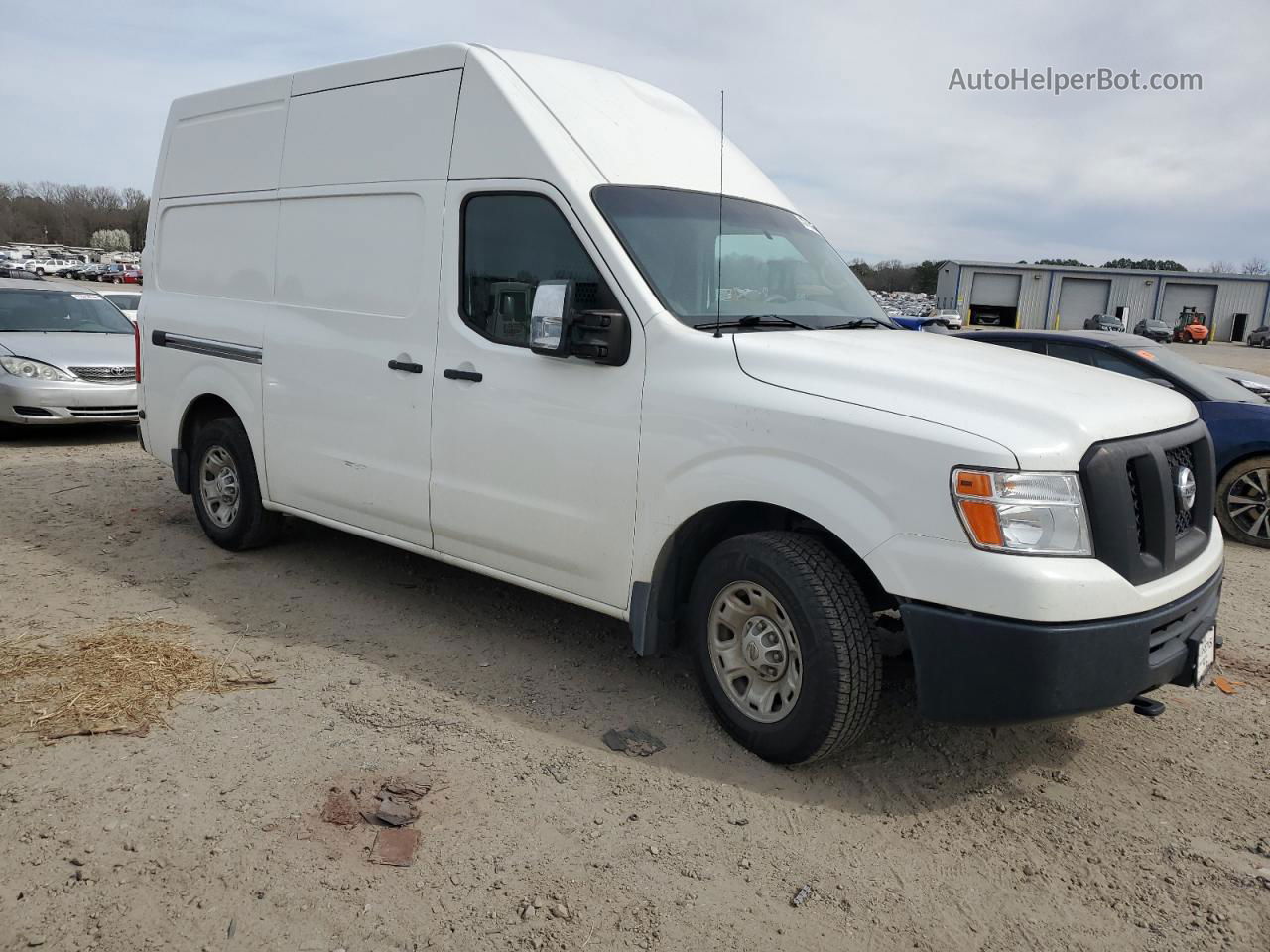 2019 Nissan Nv 2500 S White vin: 1N6AF0LY2KN808812