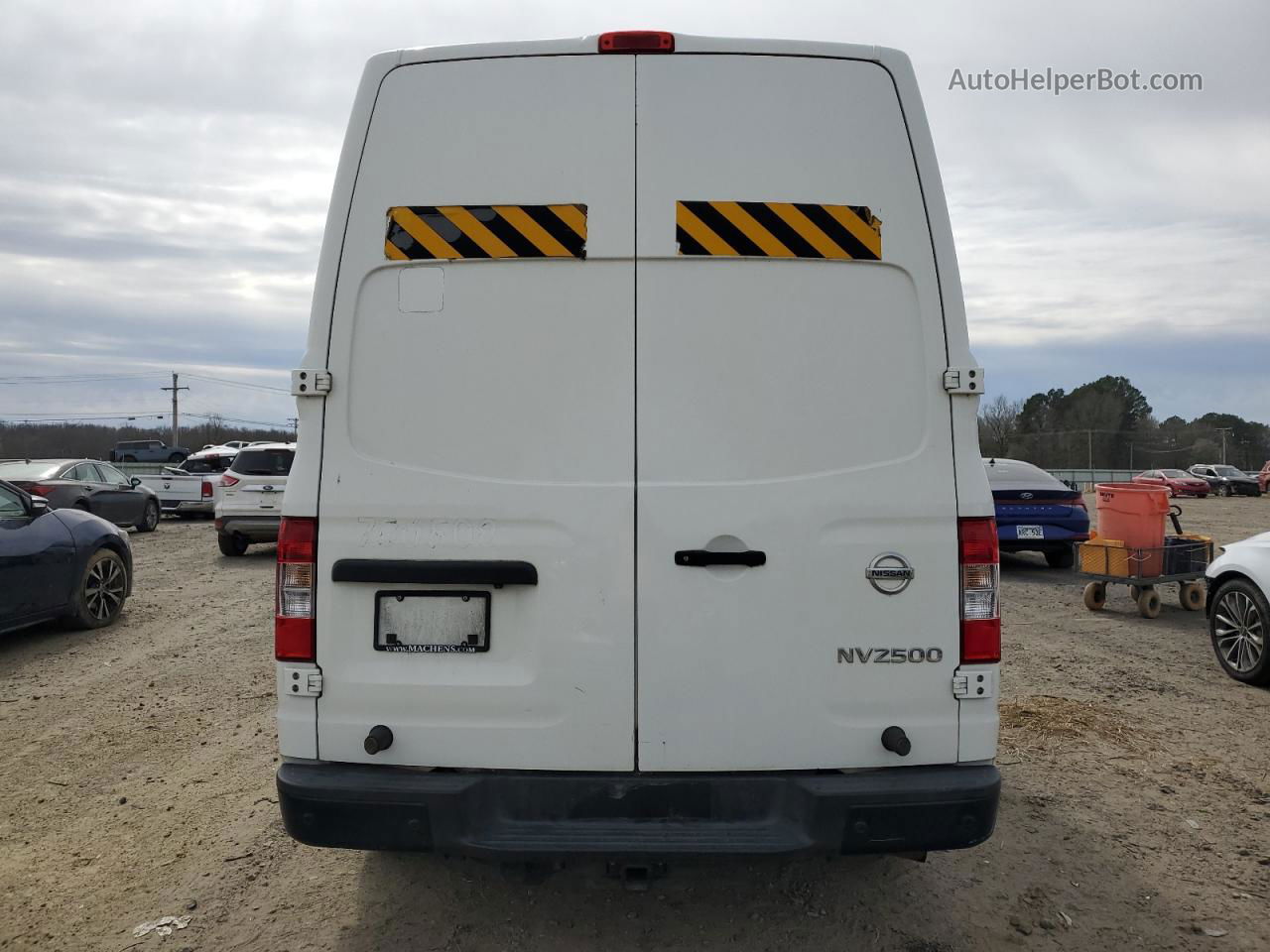 2019 Nissan Nv 2500 S White vin: 1N6AF0LY2KN808812