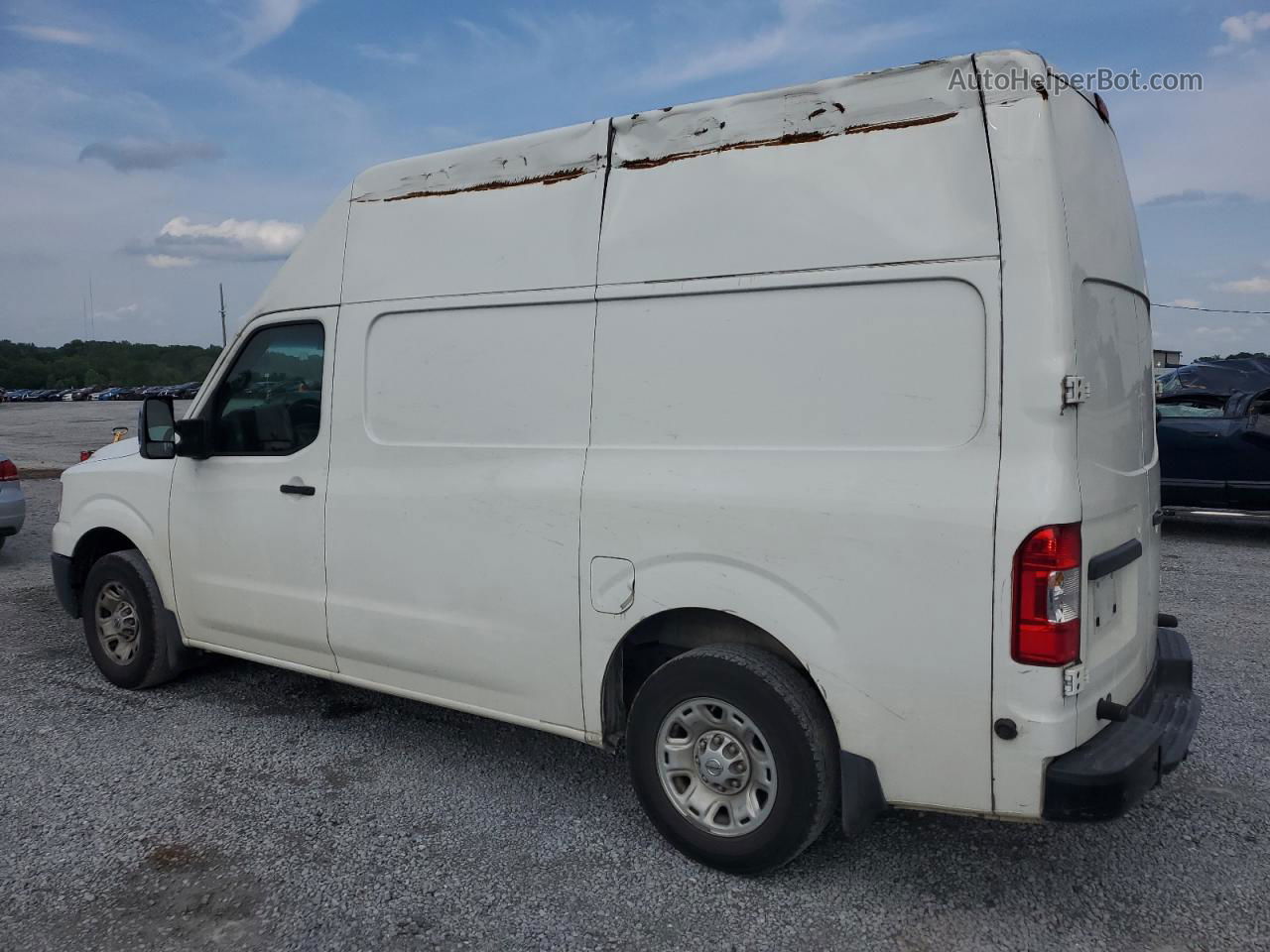 2019 Nissan Nv 2500 S White vin: 1N6AF0LY5KN808478