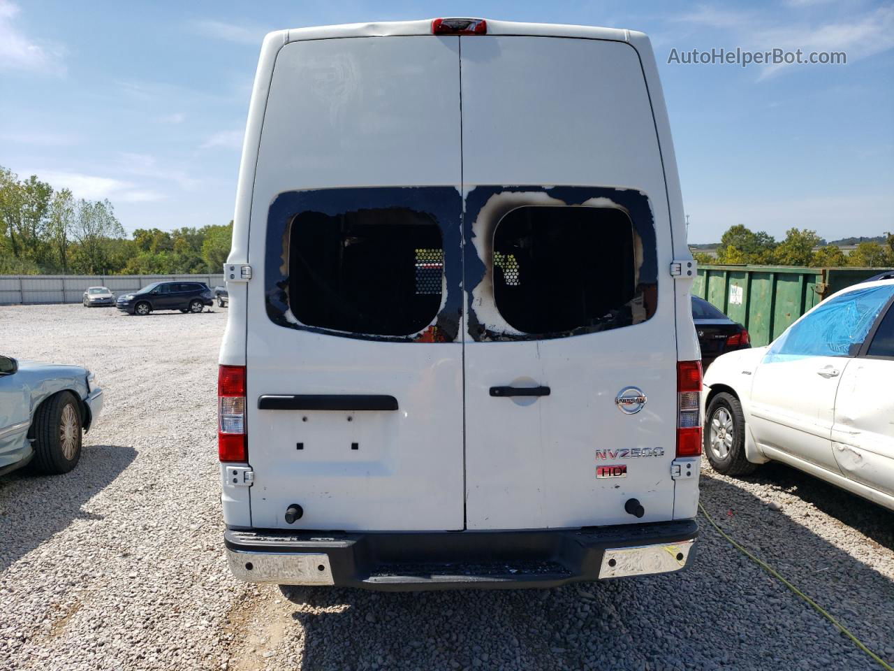 2013 Nissan Nv 2500 White vin: 1N6AF0LY6DN111520