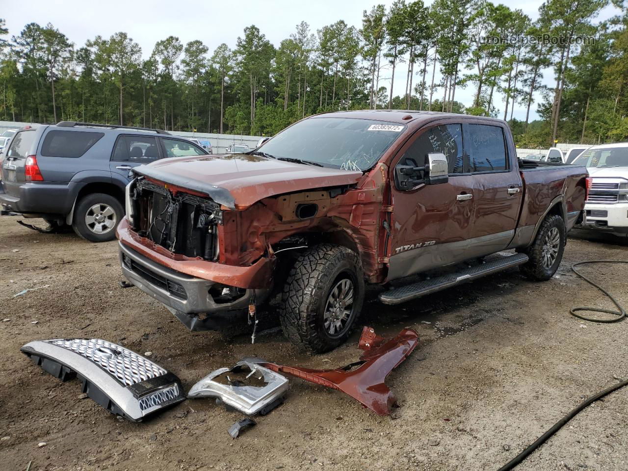 Price & History 2017 Nissan Titan Xd Sl 5.0l 8 vin