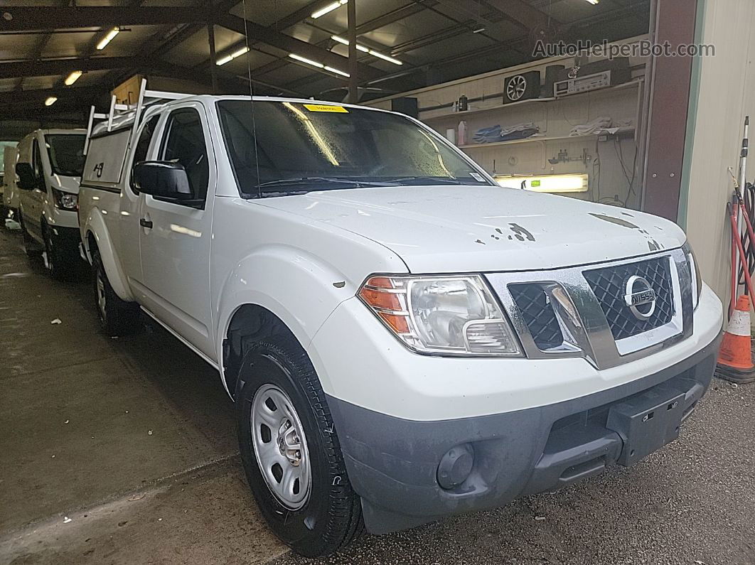 2016 Nissan Frontier S/sv White vin: 1N6BD0CT0GN711078