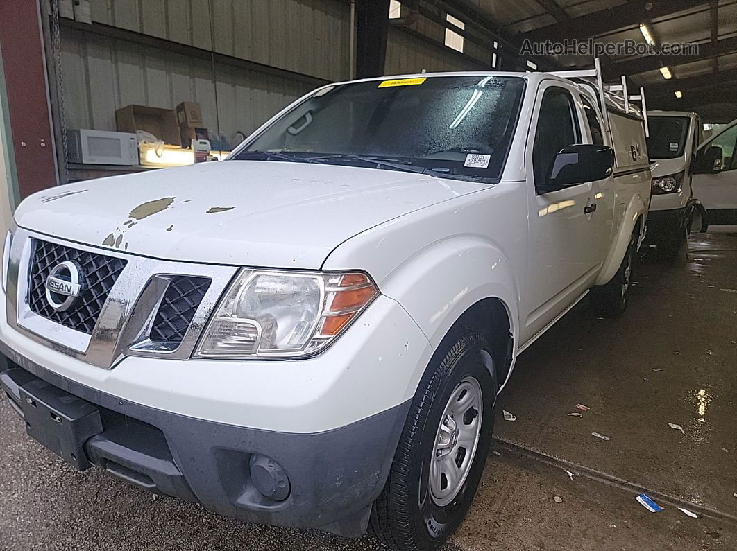 2016 Nissan Frontier S/sv White vin: 1N6BD0CT0GN711078