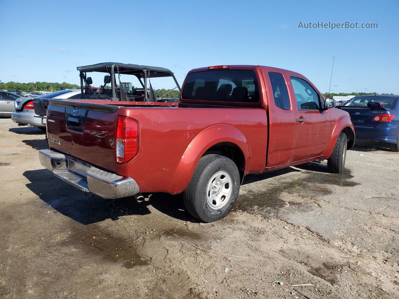 2016 Nissan Frontier S Maroon vin: 1N6BD0CT0GN723179