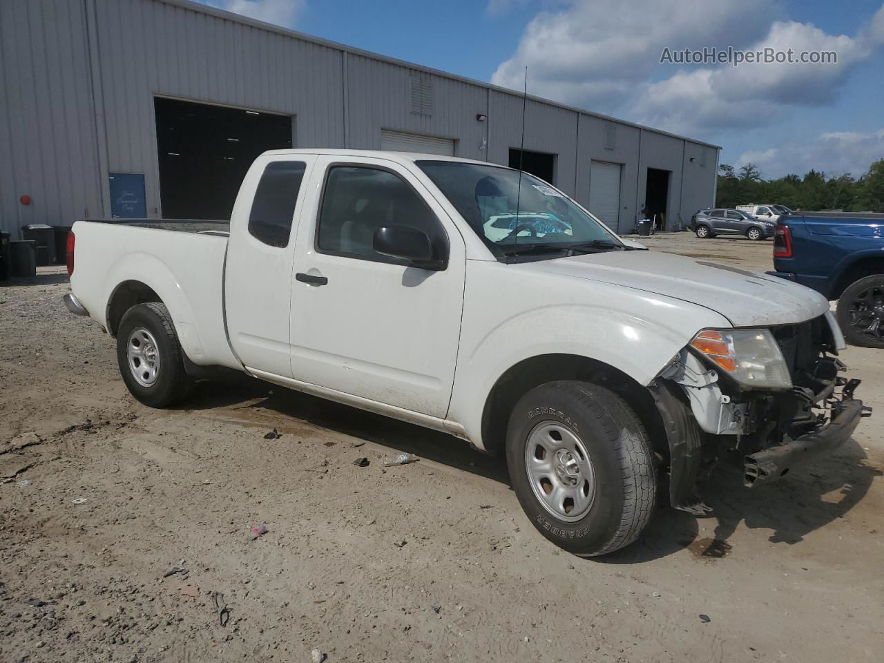 2016 Nissan Frontier S Белый vin: 1N6BD0CT0GN772317