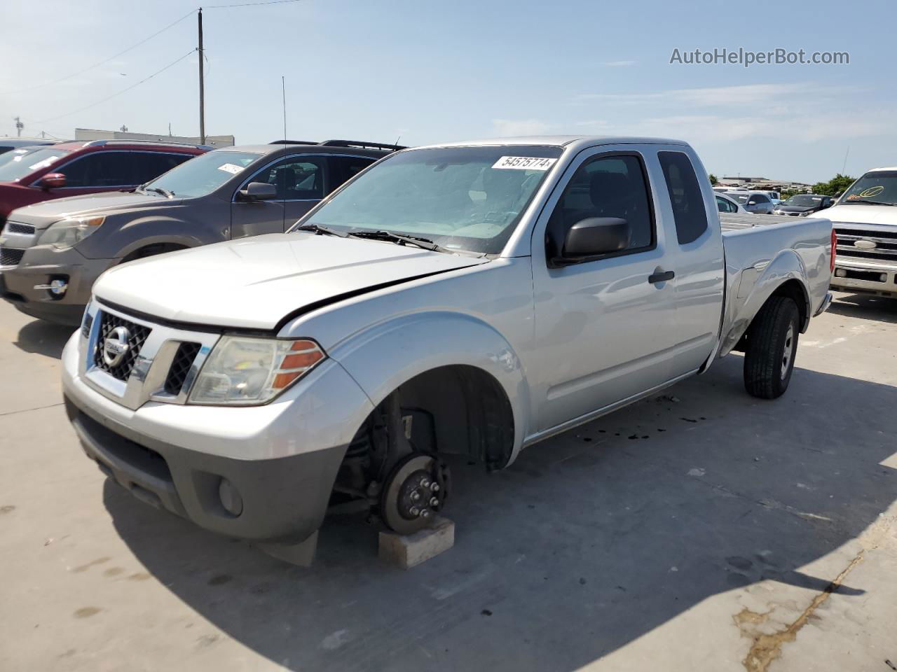 2016 Nissan Frontier S Silver vin: 1N6BD0CT1GN715270