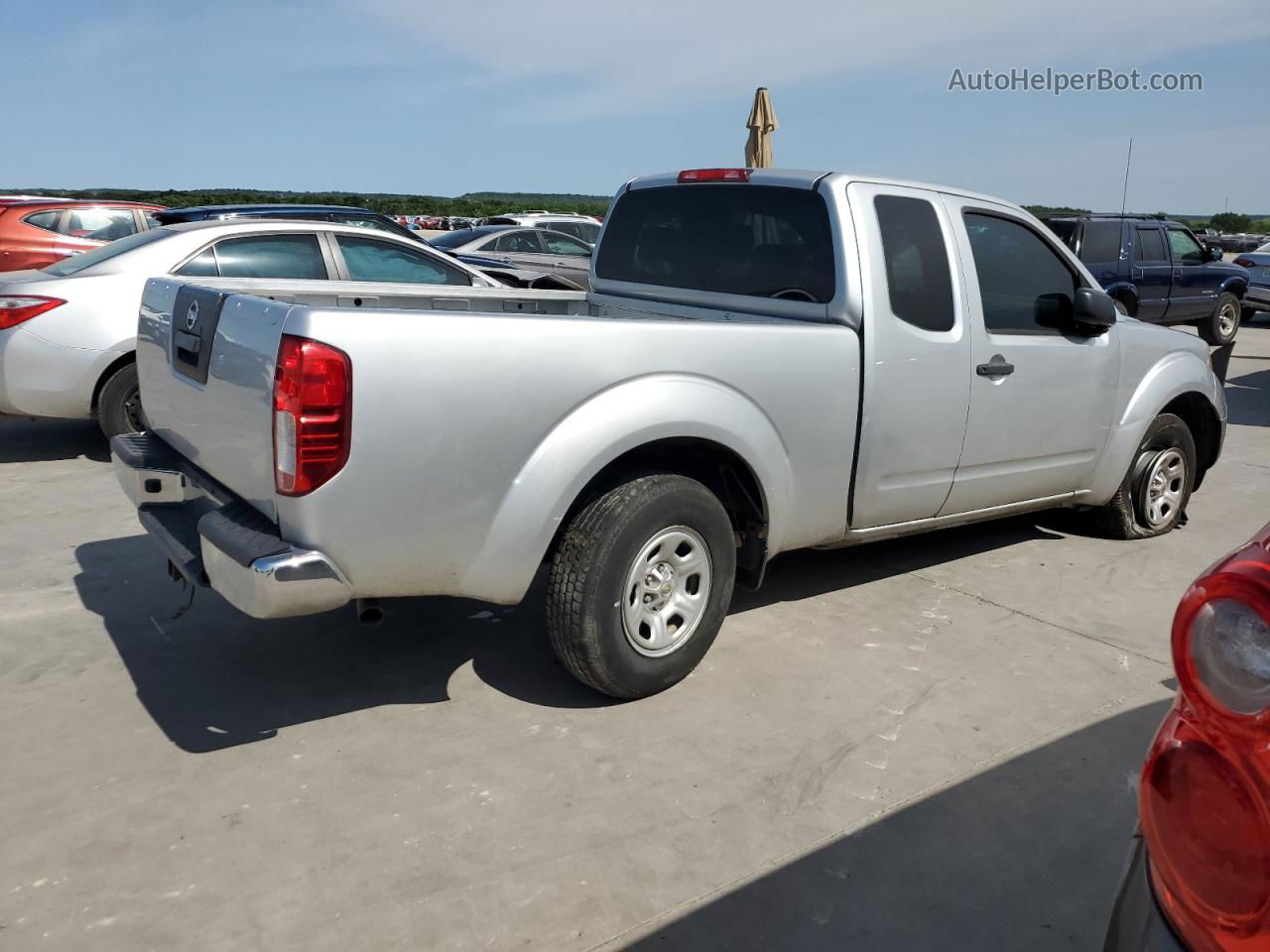 2016 Nissan Frontier S Silver vin: 1N6BD0CT1GN715270