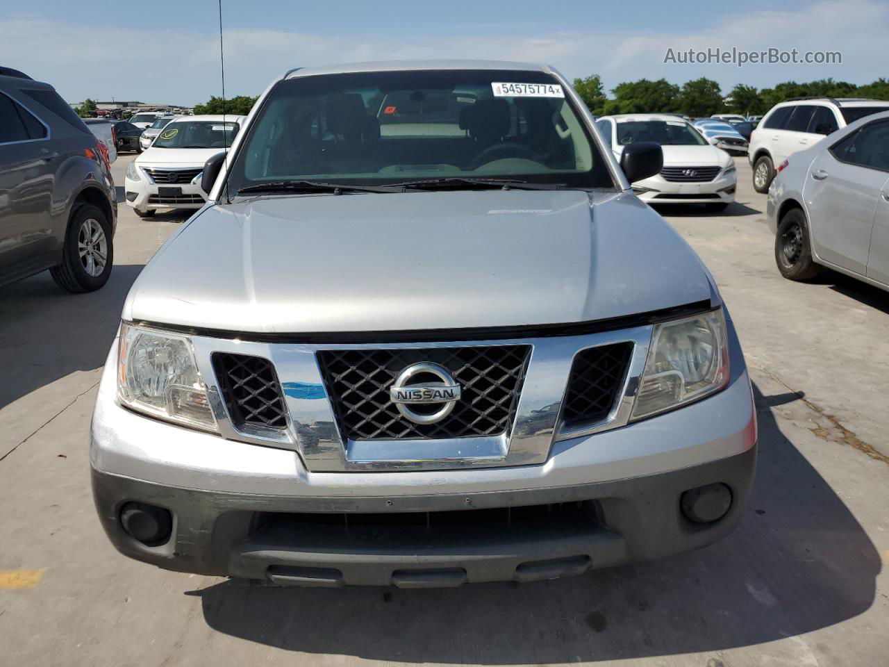 2016 Nissan Frontier S Silver vin: 1N6BD0CT1GN715270