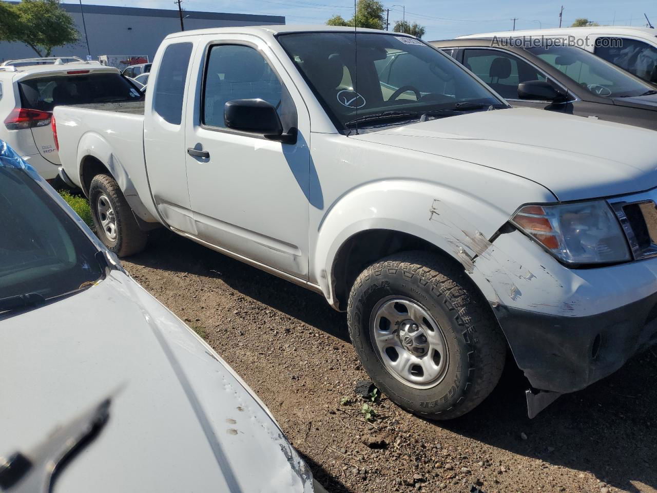 2016 Nissan Frontier S White vin: 1N6BD0CT1GN747832