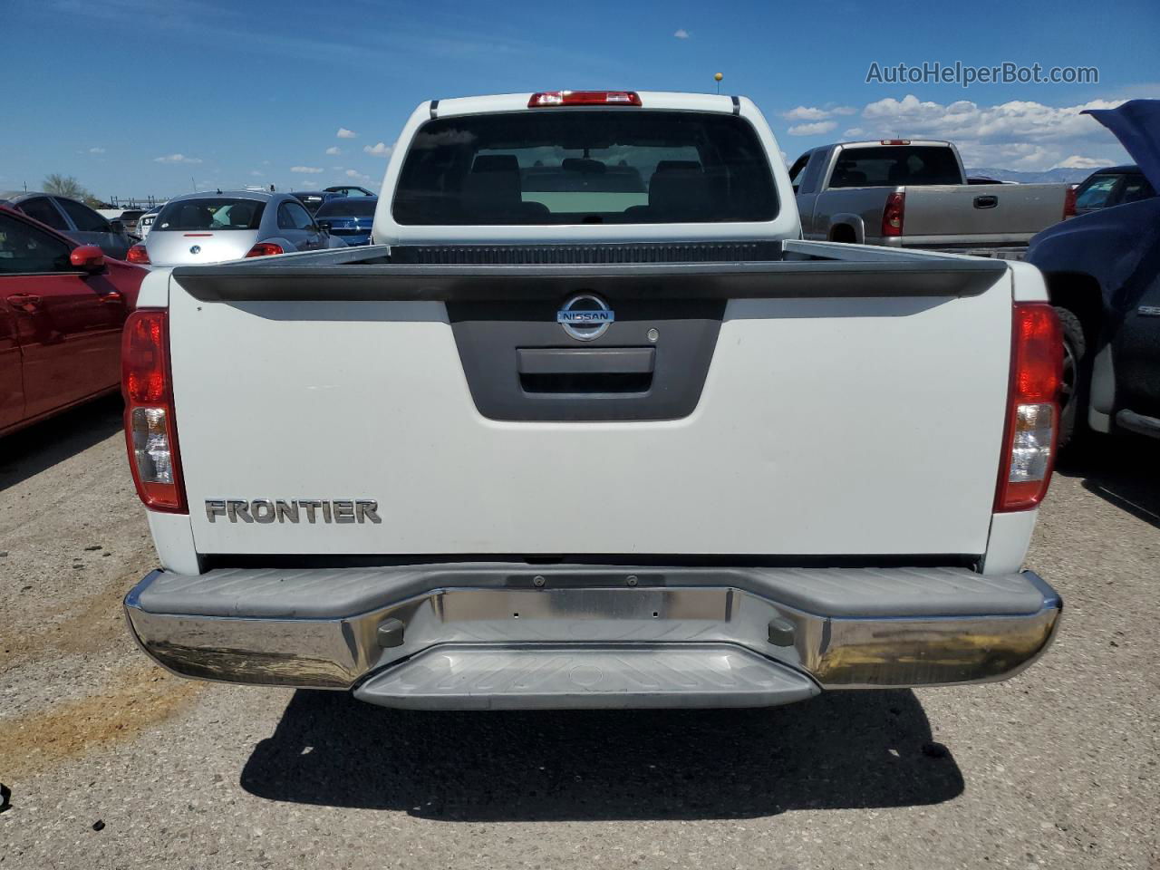2016 Nissan Frontier S White vin: 1N6BD0CT1GN752593