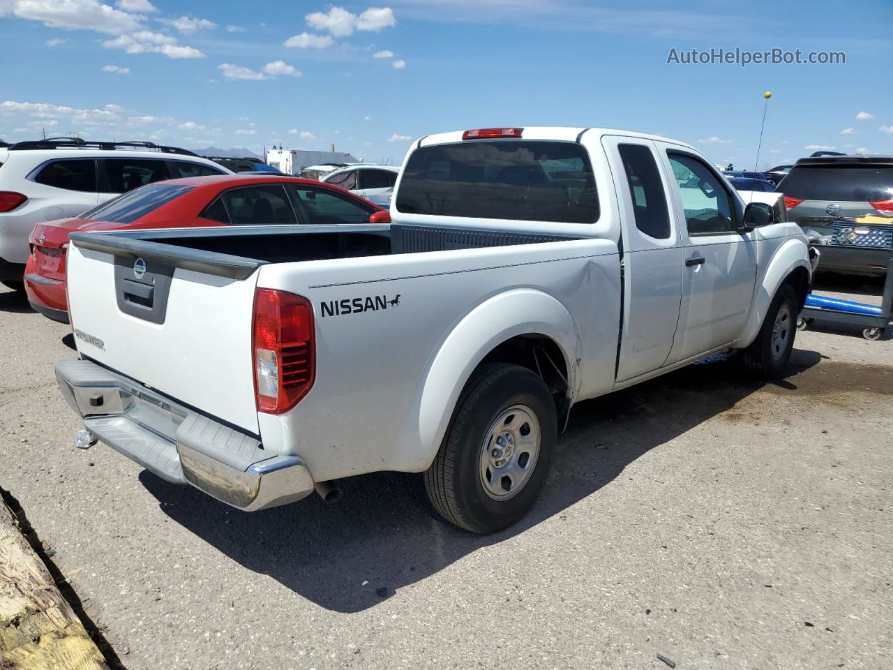 2016 Nissan Frontier S White vin: 1N6BD0CT1GN752593