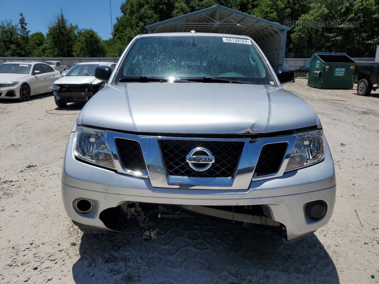 2016 Nissan Frontier S Silver vin: 1N6BD0CT1GN799459