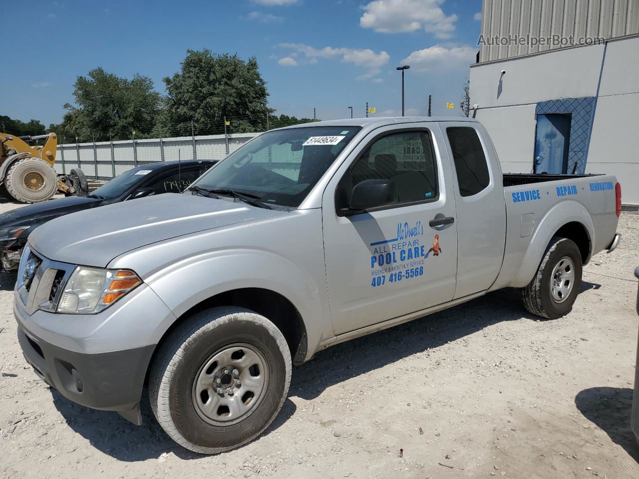 2016 Nissan Frontier S Silver vin: 1N6BD0CT1GN901455