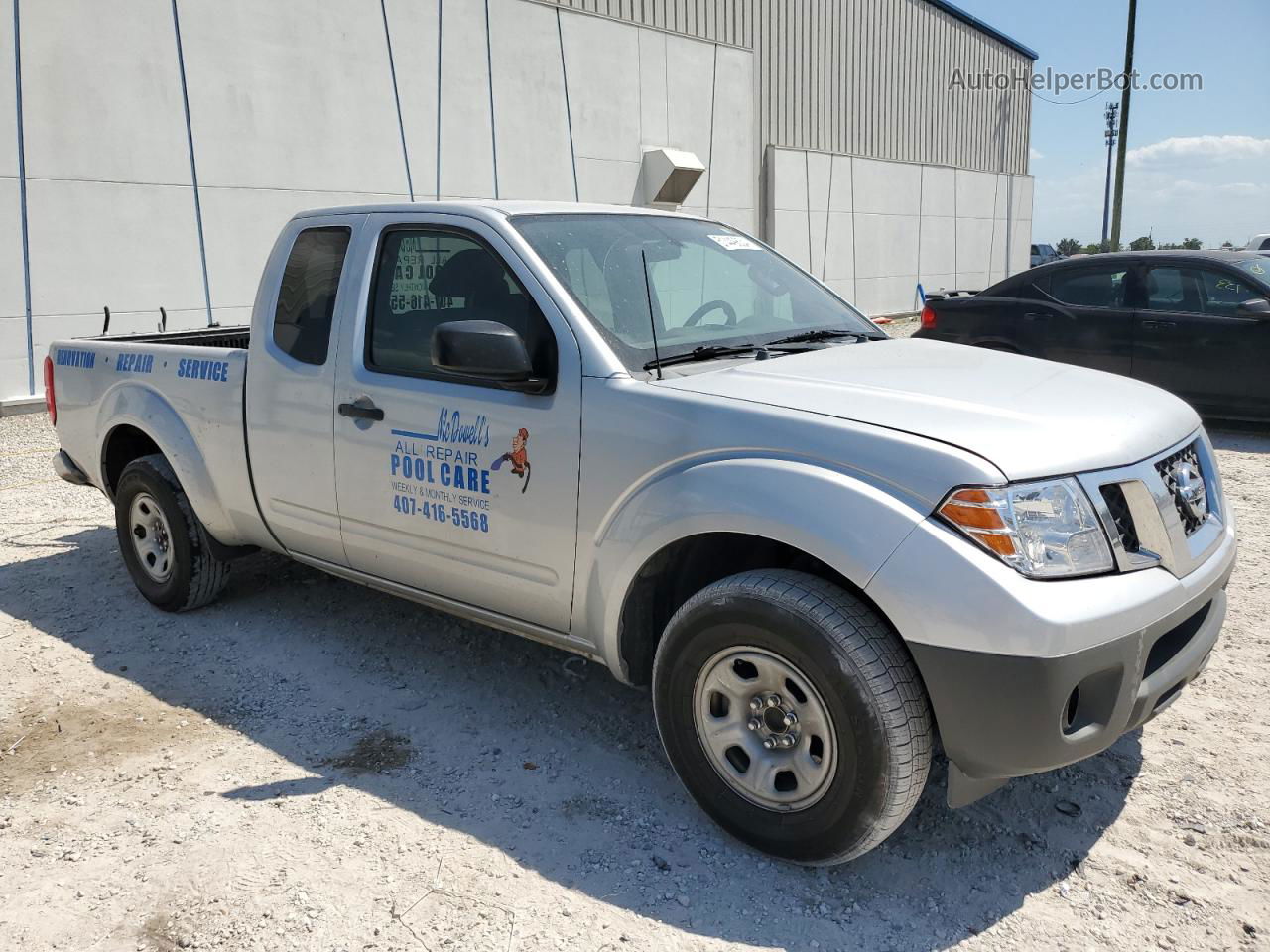 2016 Nissan Frontier S Silver vin: 1N6BD0CT1GN901455