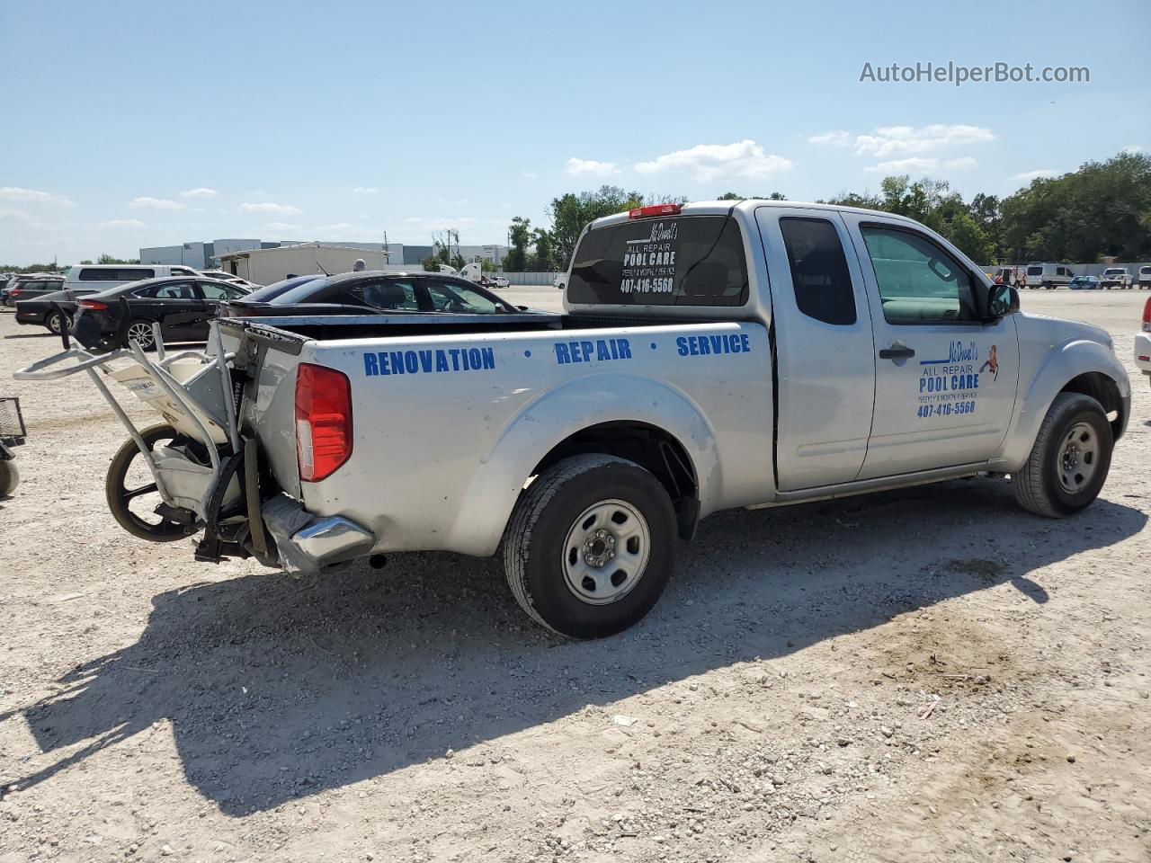 2016 Nissan Frontier S Серебряный vin: 1N6BD0CT1GN901455