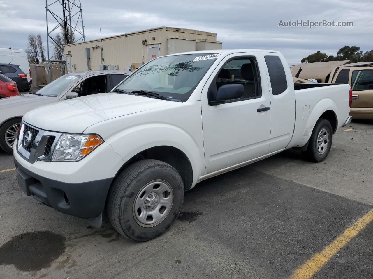 2016 Nissan Frontier S White vin: 1N6BD0CT2GN721949