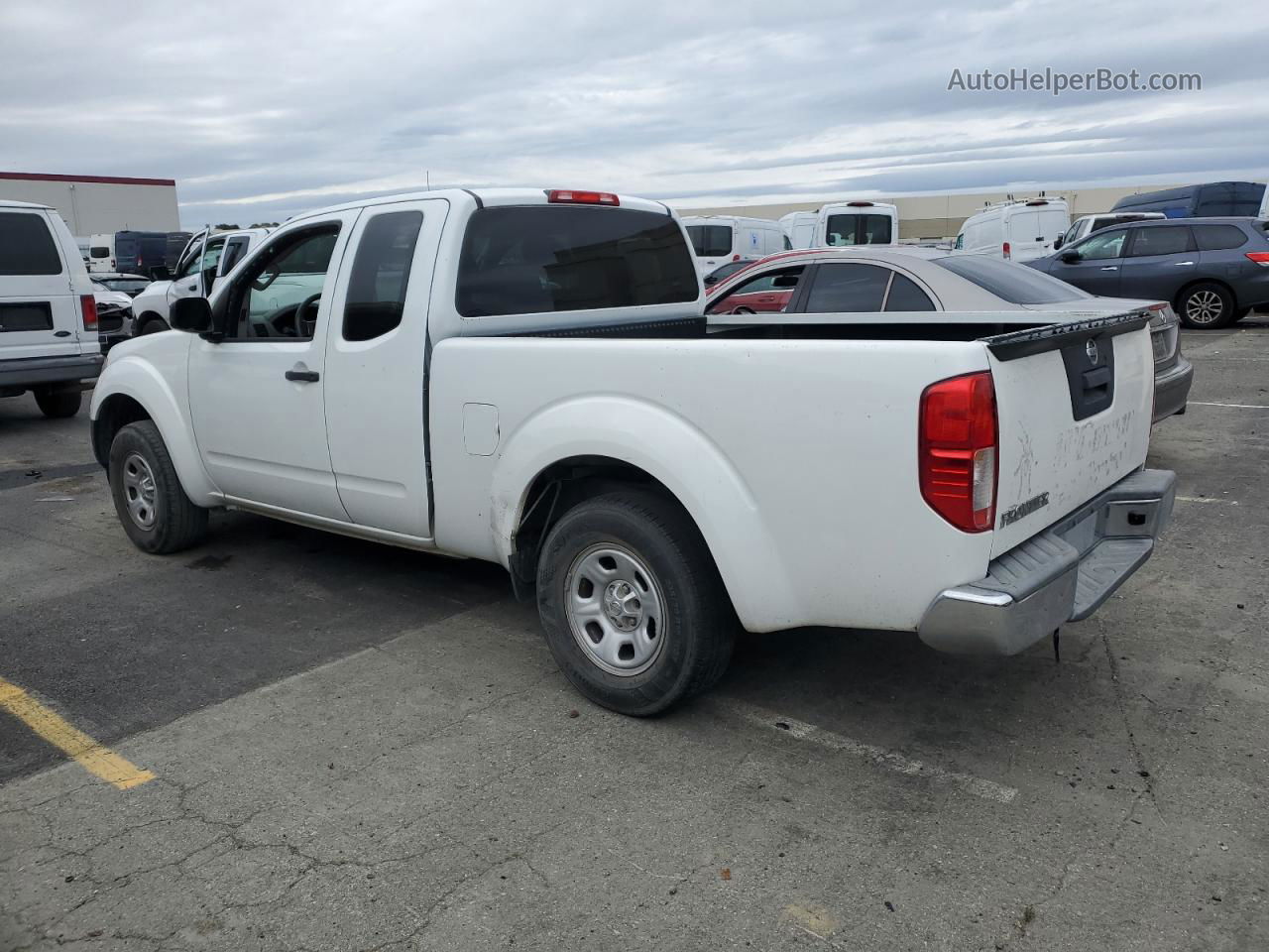 2016 Nissan Frontier S White vin: 1N6BD0CT2GN721949