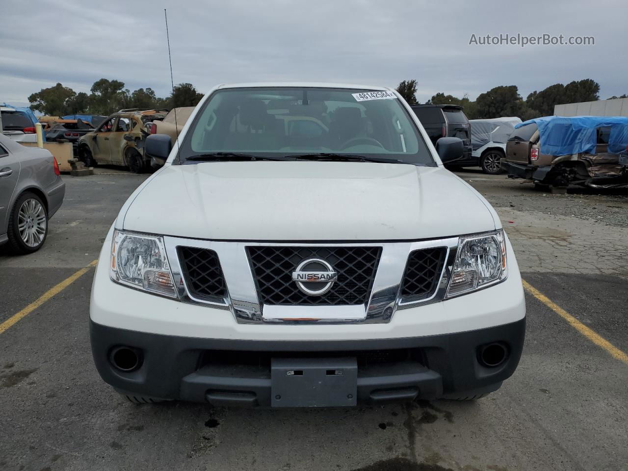 2016 Nissan Frontier S White vin: 1N6BD0CT2GN721949