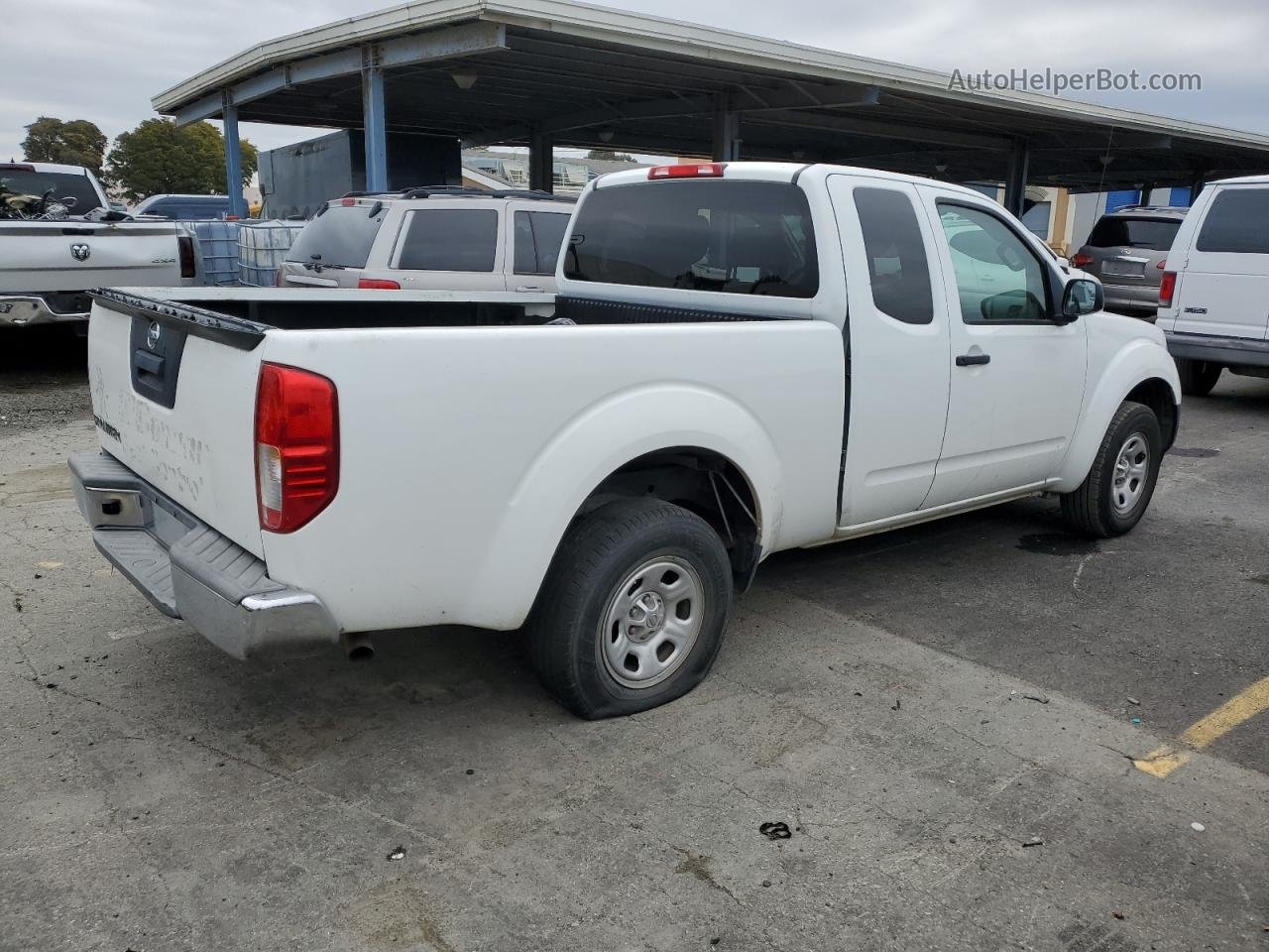 2016 Nissan Frontier S White vin: 1N6BD0CT2GN721949