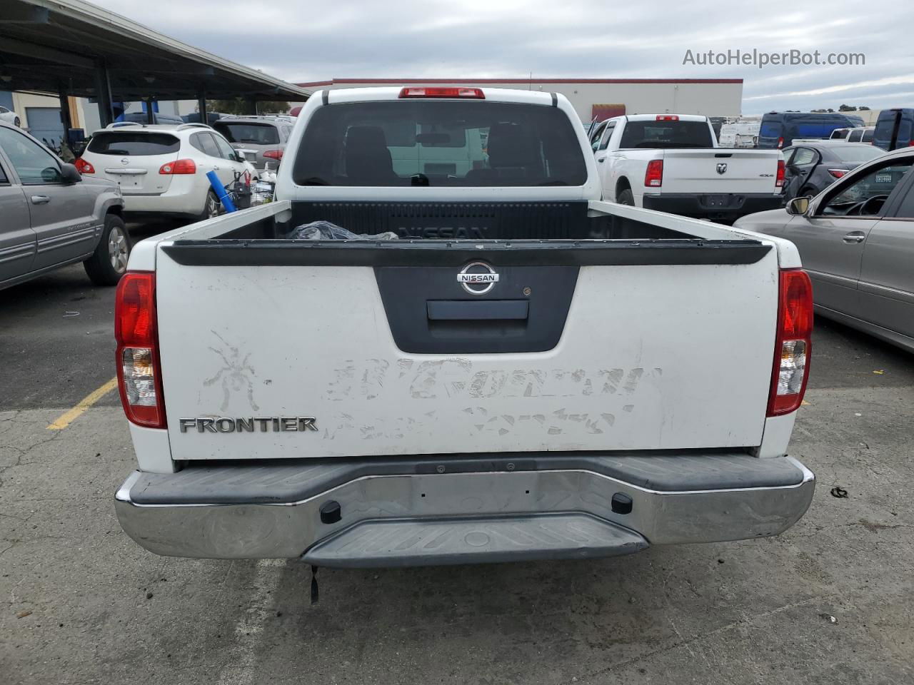 2016 Nissan Frontier S White vin: 1N6BD0CT2GN721949