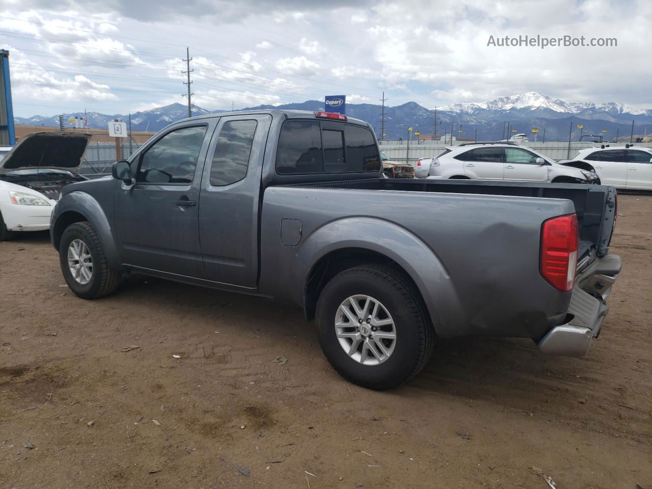 2016 Nissan Frontier S Gray vin: 1N6BD0CT2GN743577