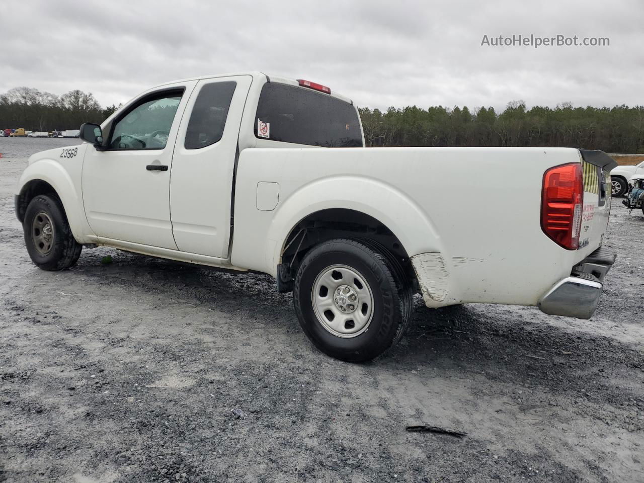 2016 Nissan Frontier S Белый vin: 1N6BD0CT2GN749279