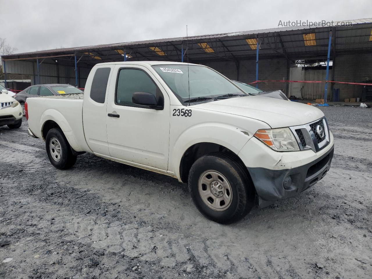 2016 Nissan Frontier S White vin: 1N6BD0CT2GN749279