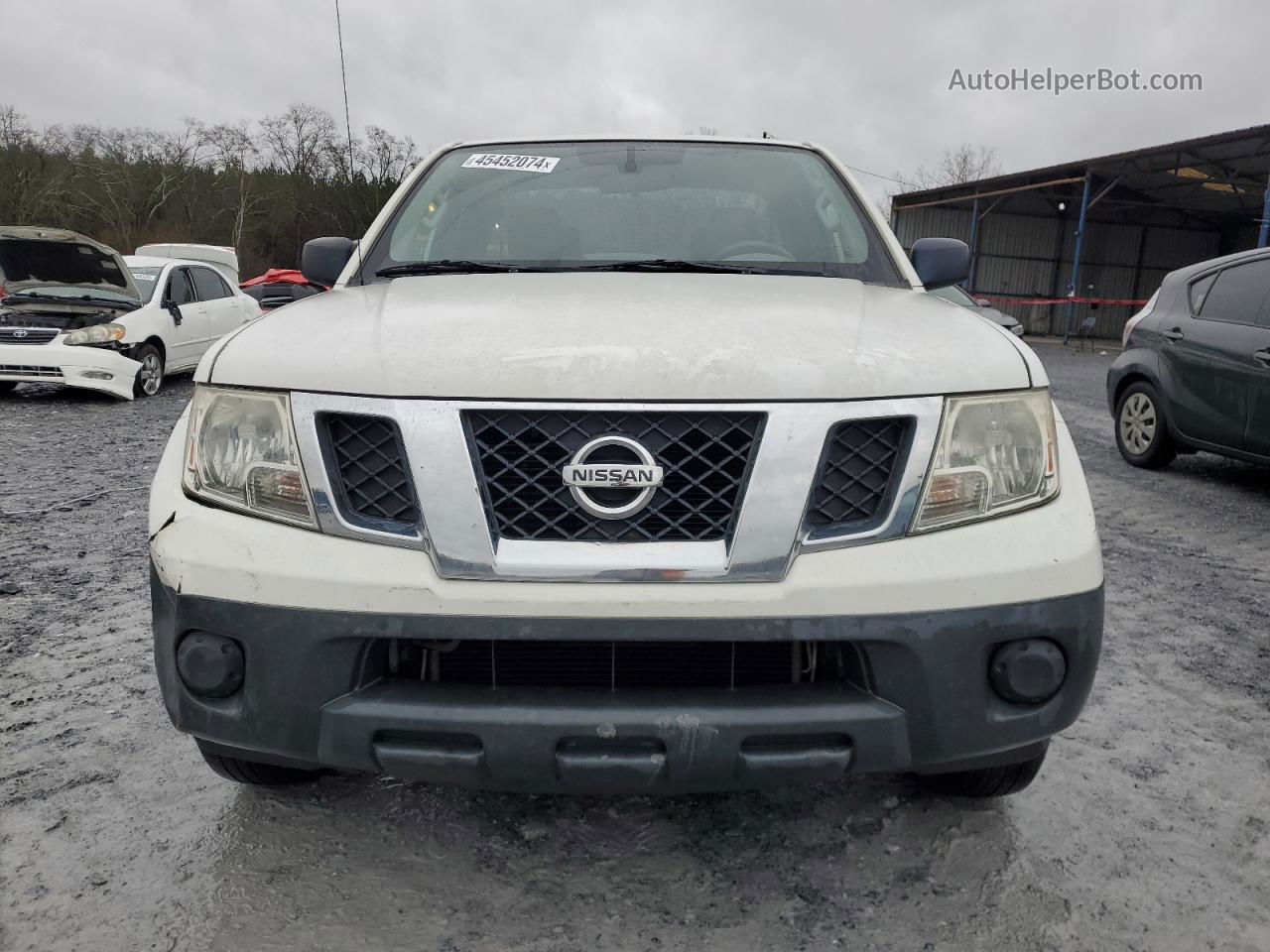 2016 Nissan Frontier S Белый vin: 1N6BD0CT2GN749279