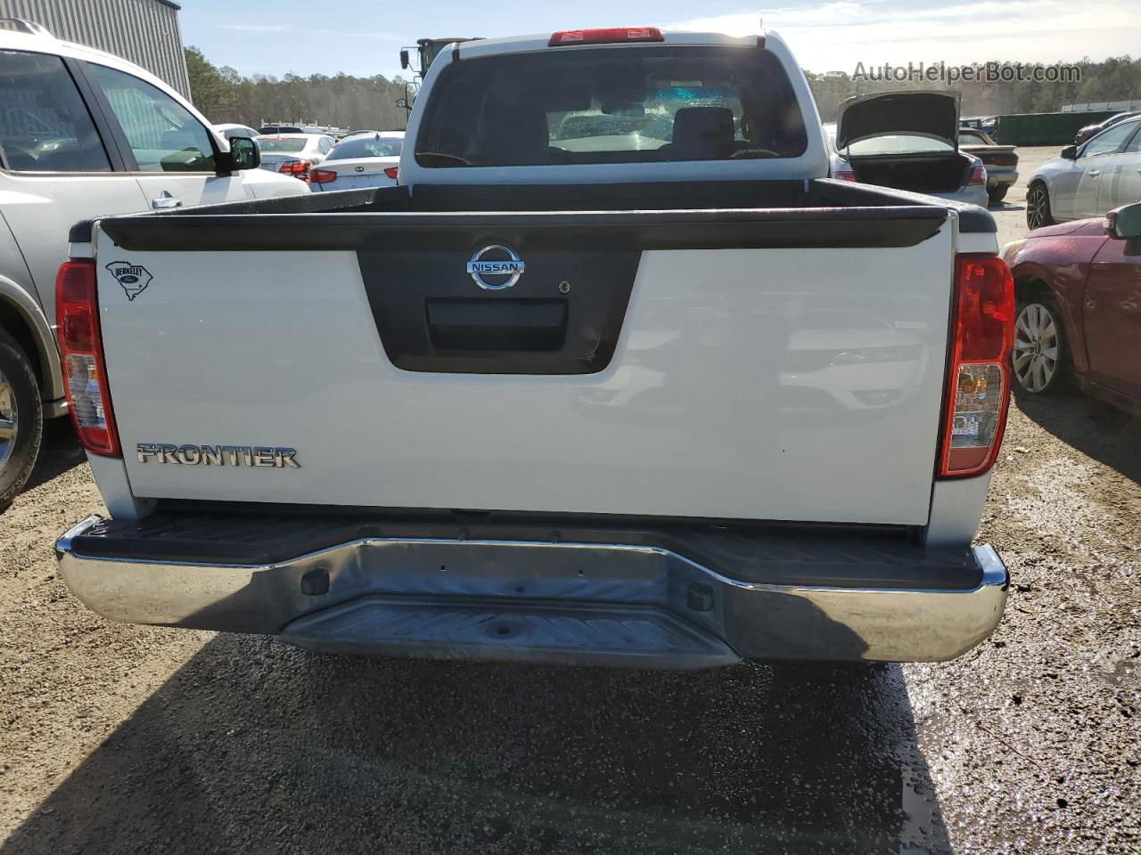 2016 Nissan Frontier S White vin: 1N6BD0CT2GN790401