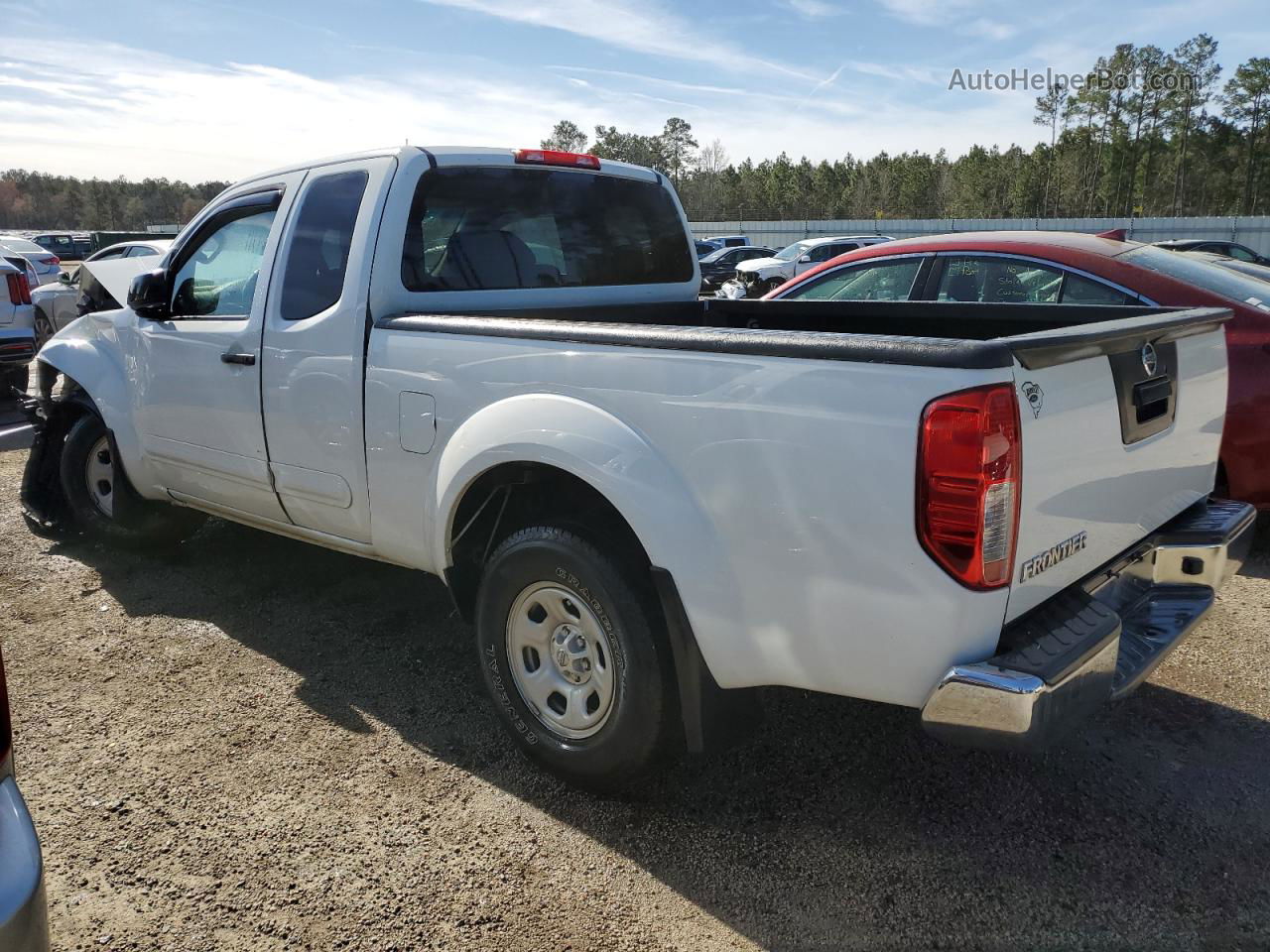 2016 Nissan Frontier S White vin: 1N6BD0CT2GN790401