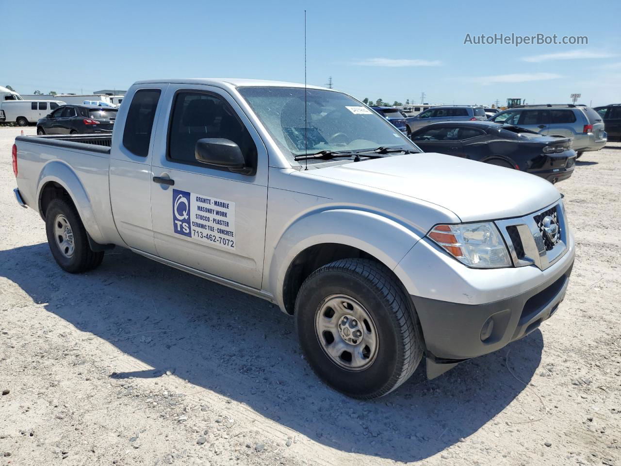 2016 Nissan Frontier S Серебряный vin: 1N6BD0CT3GN721071