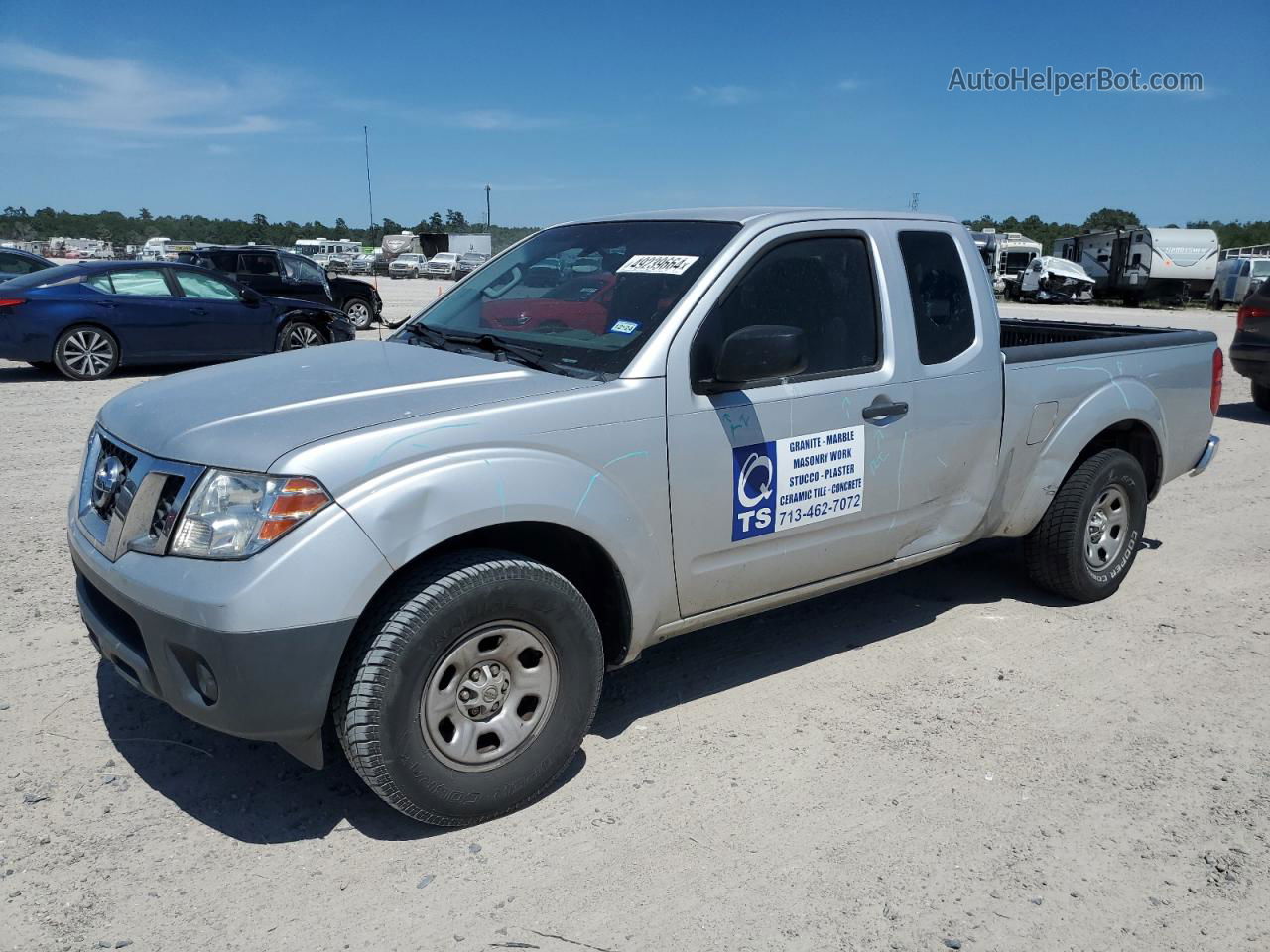 2016 Nissan Frontier S Серебряный vin: 1N6BD0CT3GN721071