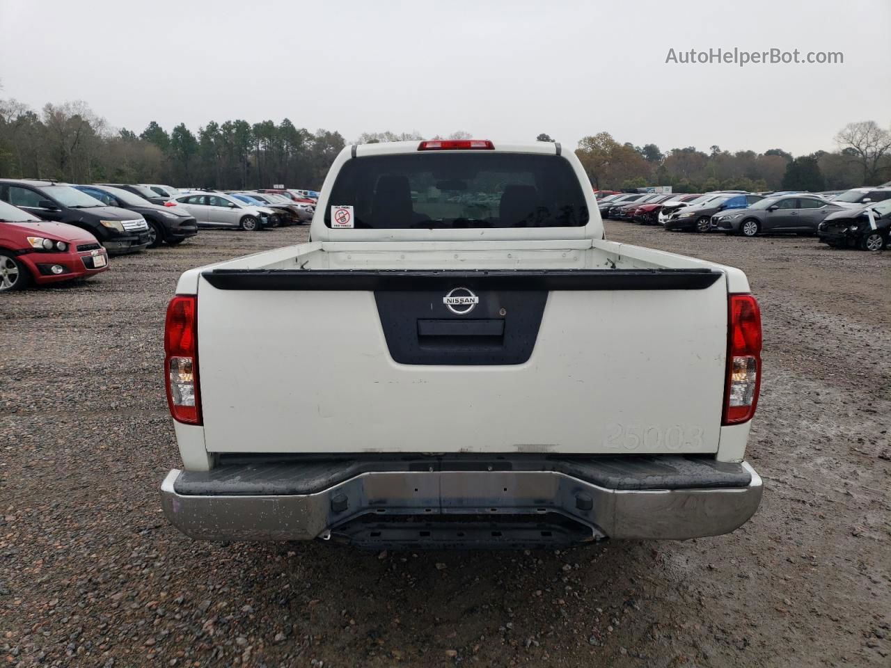 2016 Nissan Frontier S White vin: 1N6BD0CT4GN789556