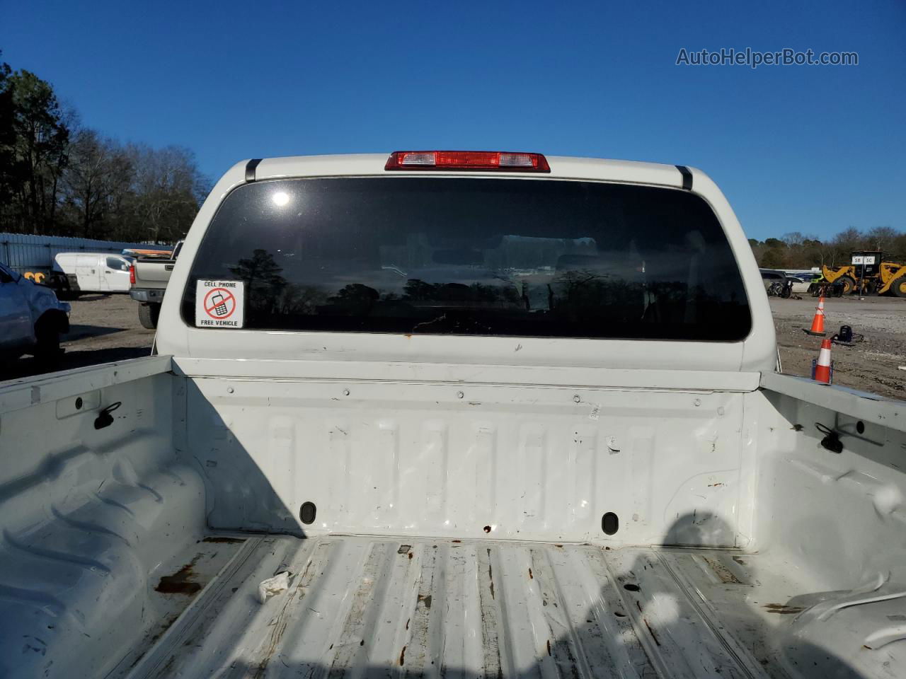 2016 Nissan Frontier S White vin: 1N6BD0CT4GN789556