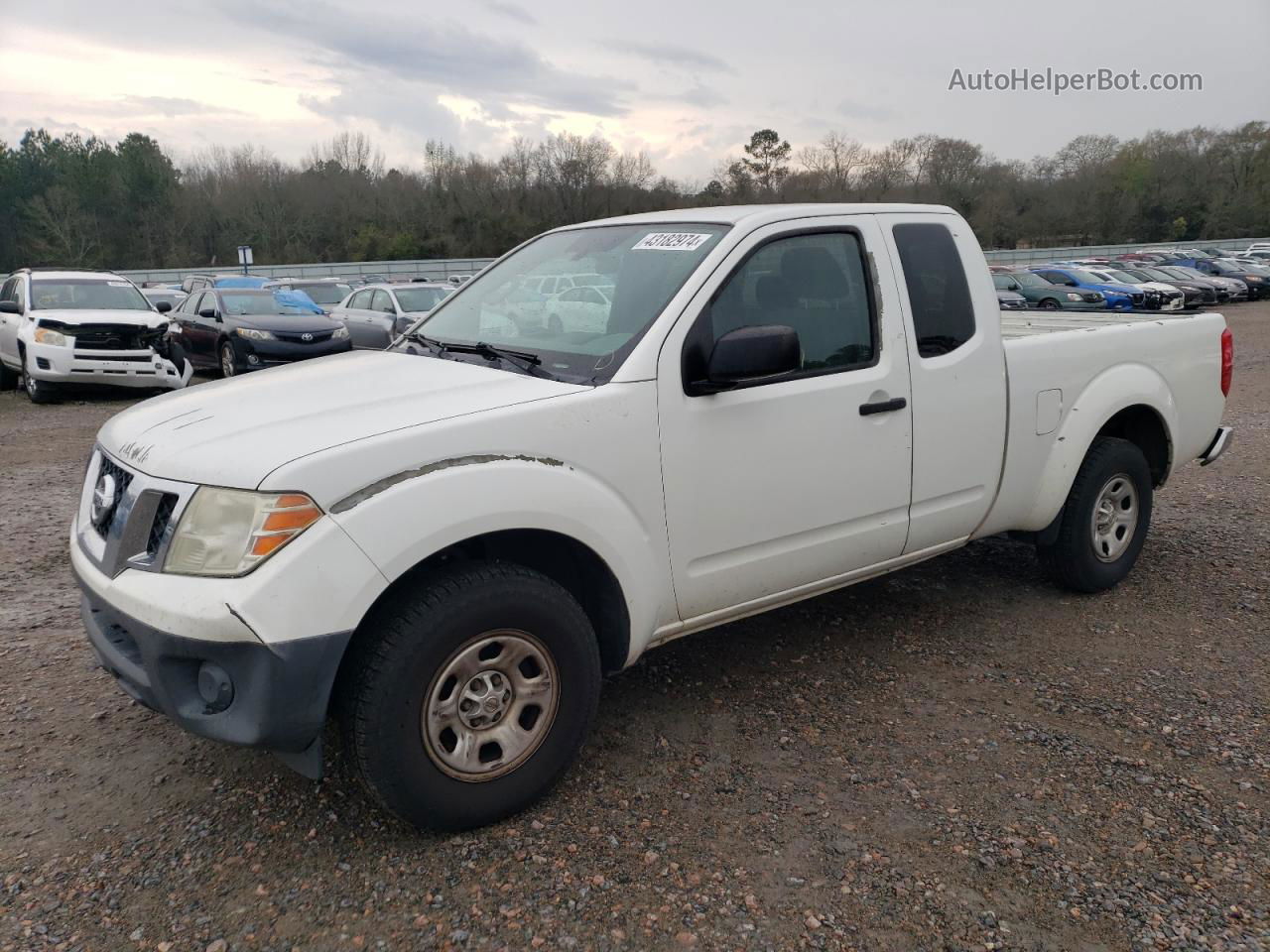 2016 Nissan Frontier S White vin: 1N6BD0CT4GN789556