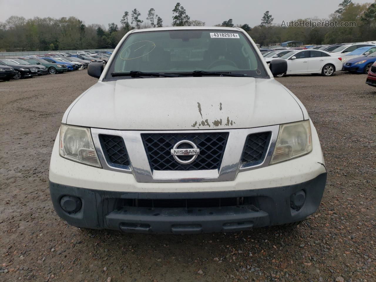 2016 Nissan Frontier S White vin: 1N6BD0CT4GN789556