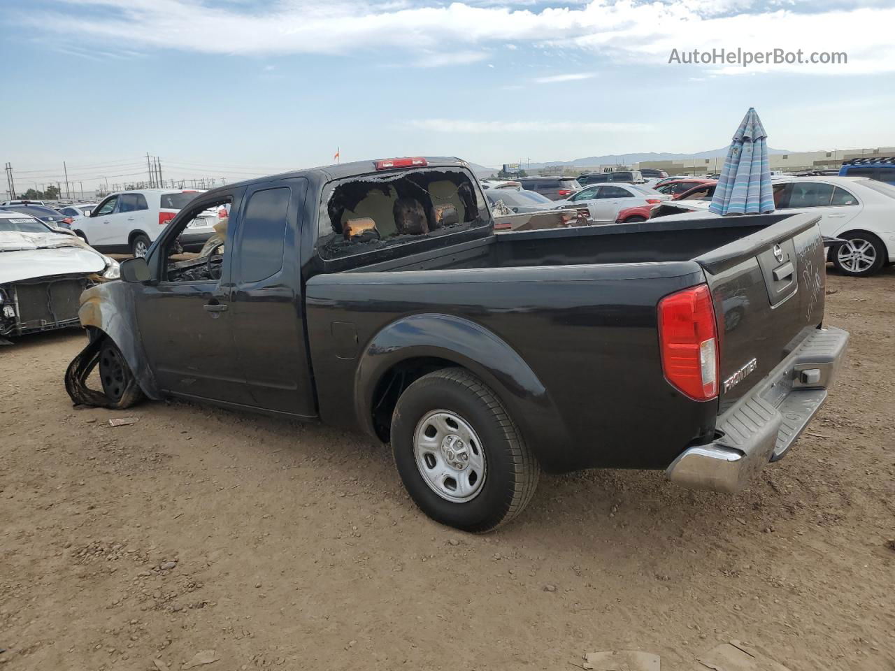 2016 Nissan Frontier S Black vin: 1N6BD0CT4GN794188