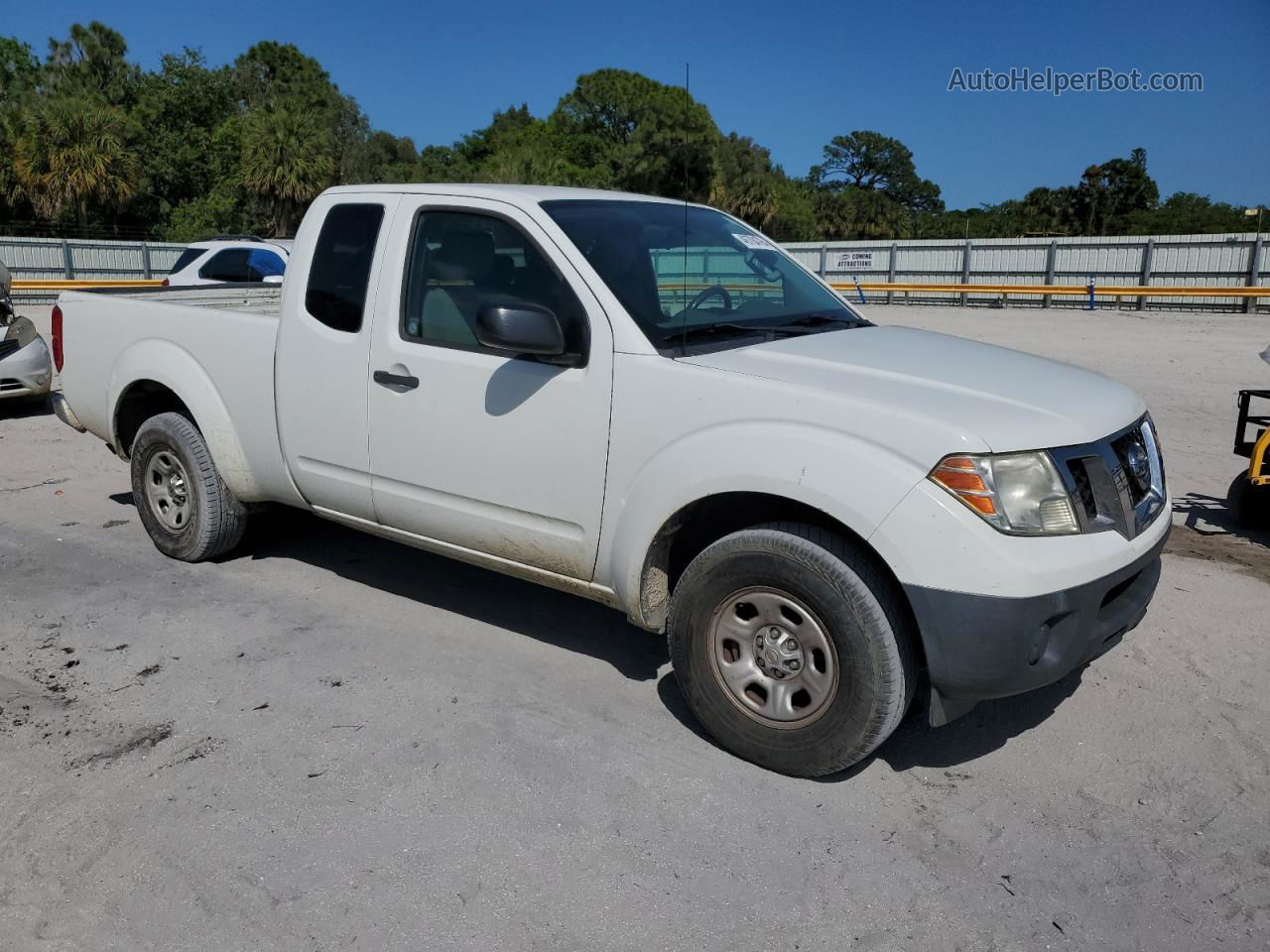 2016 Nissan Frontier S Белый vin: 1N6BD0CT5GN711903