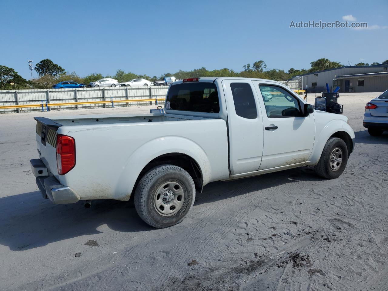 2016 Nissan Frontier S Белый vin: 1N6BD0CT5GN711903