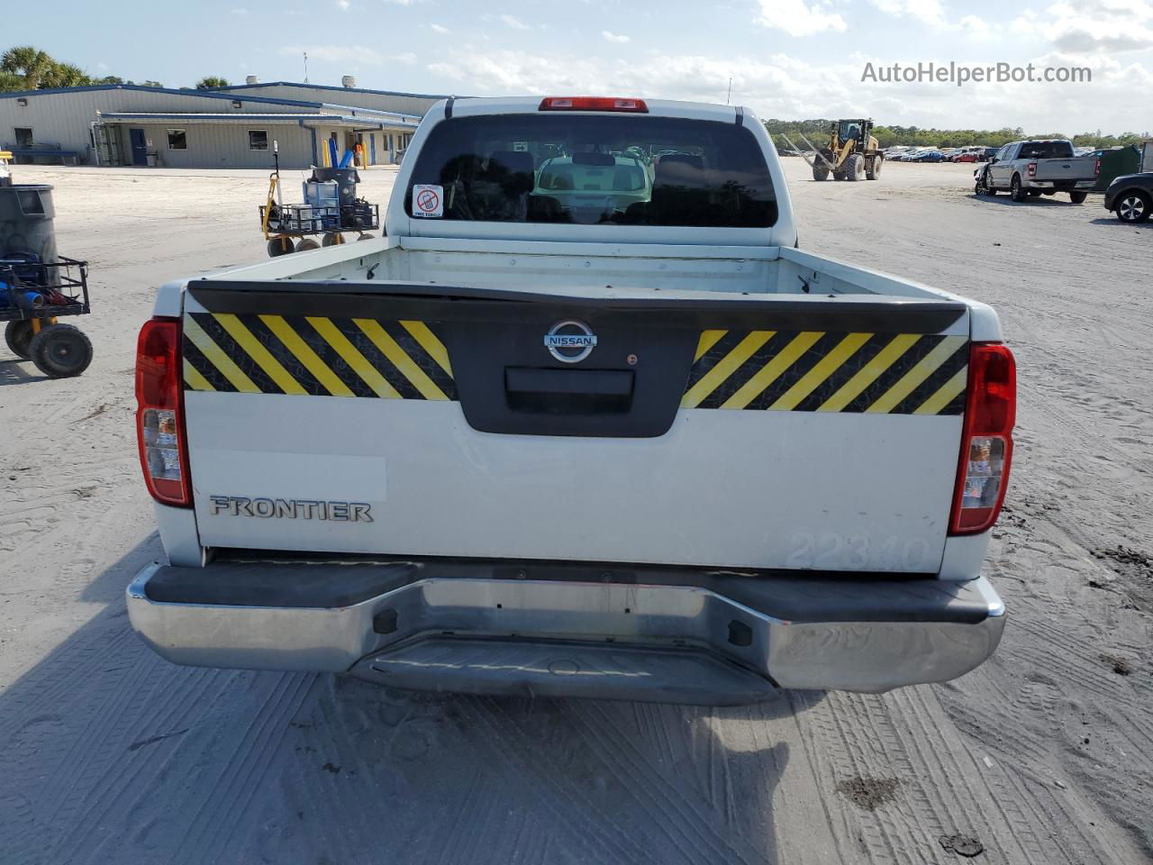 2016 Nissan Frontier S Белый vin: 1N6BD0CT5GN711903